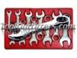 "
V-8 Tools 710 V8T710 10 Piece Stubby Combination Wrench Set 7/16"" to 1""
Features and Benefits:
Extra short wrenches, perfect for tight spaces
Drop forged alloy steel
Fully polished
In plastic tray for tool box drawers
Lifetime warranty
Sizes include: