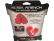 Versa Wrench, 3 in 1 Broadhead WrenchSafe, Simple, and easy to use. Works on 2,3, and 4 blade broadheads.- 2 Universal Broadhead Wrenches- Ceramic Broadhead Sharpener- Fletching Stripper
Manufacturer: Real Avid
Model: AVBW-101
Condition: New
Price: $5.74