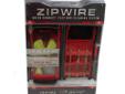 ZipWire Quick Connect, Flex Rod Cleaning SystemSpecifications:- Fits: .22,.270/.280/7mm,30 calibers- 1 Flex Rod and T-handle- 3 Zip brushes- 3 Zip Jags- 25 No-bunch Zip patches- 1.5 oz. Fillable solvent bottle- Rugged slide lock carrying case