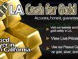 LA Cash for Goldâ¢ is the original creator of the Cash for Gold Calculator. We decided that customers deserve to have a tool that would allow them to determine the approximate value of their gold, Silver, Platinum Jewelry and Coins. As a result, we are