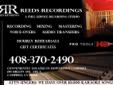 Reeds Recordings (408)370-2490