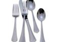 Dramatically tapered handles with tastefully scrolled ends evoke a distinctly elegant and romantic feel from this stainless steel flatware set in Reed & Barton's Ashland pattern set. Continental proportions and a matte polish finish help make this one of