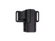 "
Uncle Mikes 74212 Reflex Open Top Holster, Black Size 21 Left Hand
Its father has been on duty and mission ready for 15 years. Its mother was the first injection molded Kydex concealment holster on the market. Born out of real world performance, the