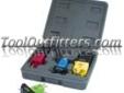 "
Lisle 56810 LIS56810 Relay Test Jumper Kit
Features and Benefits:
Set of four relay test adapters make testing relays or live circuits quick and easy
Fit the most popular size relays on domestic and import vehicles
Simply remove relay to be tested,