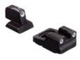 "
Trijicon RE01 Reming Slug gun 3Dot F&R night sight set
Trijicon Bright & Tough(TM) Night Sights are three-dot iron sights that increase night-fire shooting accuracy by as much as five times over conventional sights. Equally impressive, they do so with
