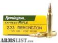 Three boxes of Remington .223 Remington 55g PSP. Each box is 20 rounds of Pointed Soft Points and are excellent for hunting!
Price is $25 per box.
I am willing to meet in the Green Bay / Oconto / Marinette area.
Source: