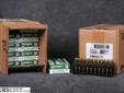Two cases of new Remington .223 62 grain rifle ammo. CTFB (equivalent to FMJ). 200 per case, 400 rounds total. Compatible with 5.56mm arms of course. All boxes sealed except for the one that was opened for the photograph. $360 / .90Â¢ per round. Cash.