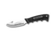 Sportsman Non-Slip Handle, Drop Point Gut HookSpecifications:- Blade: 420 stainless steel drop point blade gut hook blade- Handle: Black synthetic handle - Sheath: Black leather sheath - Blade Length: 4 5/8" - Overall Length: 9 3/16"
Manufacturer:
