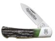 All of the Heritage Series knives are made in America from the finest materials and have their bolsters stamped with the same distinctive Remington Arms company shield that was present on all Remington firearms produced from 1888-1914. Specifications:-