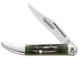 All of the Heritage Series knives are made in America from the finest materials and have their bolsters stamped with the same distinctive Remington Arms company shield that was present on all Remington firearms produced from 1888-1914. Specifications:-