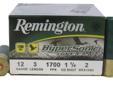 Hypersonic Steel - Gauge: 12- Chamber: 3" - Weight: 1.25 oz - Shot Size: 2-Shot
Manufacturer: Remington
Model: HSS12M2
Condition: New
Price: $21.24
Availability: In Stock
Source: