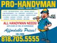 cl handyman / for your needs 818.705 5555 los angeles
Roofing - Attic fans - Gutters - Window Replacements - Shutter Vinyl wrapping - Window frame Column Decks and Fences handyben
Patios - Driveways - Pave Brick Cement Asphalt - Interior and exterior