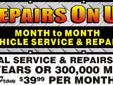 Repairs On Us has revolutionized how the world will take care of their cars. Repairs On Us 855-FIX-ON-US. Since 1999 we have been helping people save money on repairs and maintenance. Repairs On Us are proud to announce the worlds first month to month