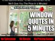 Replacement Window Quotes With No Salesman In Your Home
Relax. Window Quotes In 5 Minutes: No Hassle Replacement Window Quote
You want new windows for you home. You just want to know how much they cost. We'll let you know in about 5 minutes and never ask
