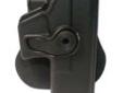 "
SigTac HOL-RPR-GK19 Retention Roto Paddle Holster Glock 19, 23, 25, 32
Made of durable, high-tech, black polymer, these right-handed holsters use a unique patented retention system with a zero time to disengage feature. Simply depressing the lever