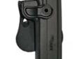 "
SigTac HOL-RPR-226-BLK Retention Roto Paddle Holster P225, Black Polymer
Made of durable, high-tech, black polymer, these right-handed holsters use a unique patented retention system with a zero time to disengage feature. Simply depressing the lever