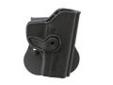 "
SigTac HOL-RPR-239-9-BLK Retention Roto Paddle Holster P239 9mm, Black Polymer
Made of durable, high-tech, black polymer, these right-handed holsters use a unique patented retention system with a zero time to disengage feature. Simply depressing the