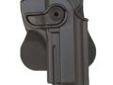 "
SigTac HOL-RPR-TAU92 Retention Roto Paddle Holster Taurus Model 92
Made of durable, high-tech, black polymer, these right-handed holsters use a unique patented retention system with a zero time to disengage feature. Simply depressing the lever allows