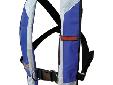 ComfortMax Plus Automatic Inflatable PFD w/Harness61021-103BLGFeatures:Same internal compnents as the standrd ComfortMax, but with dual-tone outer cover, additional retro-reflective tape and zippered pocketAvailable in Automatic only (with manual
