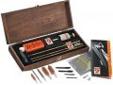 "
Hoppes BUOX Rifle & Shotgun Cleaning Kit w/ Handle, Box
An extremely versatile kit packed in a heavy-duty presentation box featuring a dark stain and strong finger joints (14 1/4"" x 5 1/2"" x 2 1/4"")
Kit Includes:
- Five phosphor bronze brushes to fit