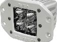 M-Series - Flush Mount - Dually LED Single - FloodPerfect for mounting onto any flat surface such as a boat where an LED light can go.Rigid Industries LED lights are fast replacing conventional lighting in the marine industry. LED lighting is vastly more
