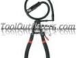 "
Mayhew 28630 MAY28630 ""RigiFlex"" Hose Clamp Plier with Positionable Jaws
Features and Benefits:
Ratcheting hose clamp plier with positionable cable and jaws for reaching into difficult and tight places
Positionable, flexible cable - reaches into tight