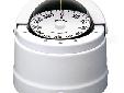 DNP-200 NavigatorNavigator Compass Features:4 1/2" PowerDamp Flat Card Dial with Large Numerals Powder Coated White Housing Ideal for both Power and Sail Boats Fits all Popular Sailboat Steering Pedestals Exclusive Built-in Green NiteVu Night Illumination