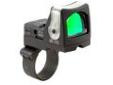 "
Trijicon RM03-36 RMR Sight 13 MOA Dual Illuminated w/RM36 ACOG Mount
Developed to improve precision and accuracy with any style or caliber of weapon, the Trijicon RMR (Ruggedized Miniature Reflex) is designed to be as durable as the legendary ACOG. The