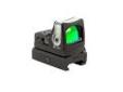 "
Trijicon RM04-34W RMR Sight 7 MOA Dual Illuminated w/Weaver
Trijicon RM04-34W was developed to improve precision and accuracy with any style or caliber of weapon, the Trijicon RMRâ¢ (Ruggedized Miniature Reflex) is designed to be as durable as the