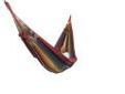 "
Grand Trunk RH-02 Roatan Woven Hammock Rainbow Roatan Woven Hammock
Fall asleep comfortably in your Roatan Hammock while dreaming about the tropics. The extra large body of the hammock and wonderful soft cotton material make this one of the most