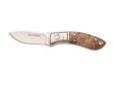 "
Browning 322780 RMEF Packer 780
780 RMEF Packer
- Type: Fixed blade
- Blades: SandvikÂ® 12C27 stainless steel
- Handles: Highly grained burl wood
- Accessories: Nylon sheath included
- Designed by: Russ Kommer
- Main Blade Length: 2 7/8"""Price: $24.2
