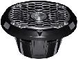 M262B 6.5" Full-Range SpeakerThe M262 is a black 6.5" full-range speaker with a 1" bridge mounted tweeter perfect for use in marine watercraft or powersports applications. It features a stainless steel grille and is UV and moisture resistant. The RF