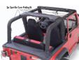 This custom fit roll bar cover and padding kit will dress up your vehicles roll bar with light weight foam and summer soft goods fabric. These covers easily install using zippers and Velcro attachments over your original factory roll bar. Price is $70.00