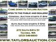 Roll Top Desk
Bring the family down to Taylors Auction Center this Saturday afternoon!
Snack bar and childrens play area!!
Click here for todays auction catalog and to bid online