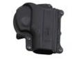 "
Fobus TAMRB Roto Belt Holster Right Hand, Taurus Millenium Pro 9mm/.380
Fobus Holster
- Type: Roto Belt
- Color: Black
- Right Hand
Features:
- Available in 1 3/4"" duty belt
- Unique Roto-Holsterâ¢ system rotates 360Â° employing a forward or rearward