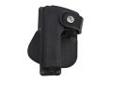 "
Fobus GLT17RPL Roto Tactical Speed Holster #GLT17 - Paddle, Left Hand, Glock 17 w/Laser
Fobus Holster
- Type: Roto Paddle
- Color: Black
- Left Hand
Features:
- Accommodates accessories mounted on frame rails or trigger guards
- Retention provided by