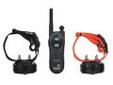 PetPal Training Systems RT-502 RT-500 for Two Dogs
PetPal RT 502 Remote Trainer - 2 Dog System Features Includes:
- 500 Yard Range
- 16 Stimulation Levels
- Nick Stimulation
- Continuous Stimulation
- Positive Vibration
- Rechargeable Collar
- Waterproof