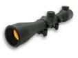 "
NcStar SEFFR3940R Rubber Tactical Series Scope 3-9x40 Green Illuminated, Rubber Coated
3-9x40 Green Illuminated, Rubber Coated
Features:
- One piece aluminum main tube with rubber armor coating
- Variable Power Magnification
- Multi Coated Lenses
-