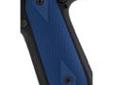 "
Hogue 82153 Ruger 22/45 RP Grip Checkered Aluminum Matte Blue Anodized
Hogue Extreme Series Aluminum grips are precision machined from solid billet stock Aerospace grade 6061 T6 aluminum. Carefully engineered and sized for ultimate fit, form and