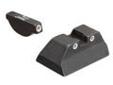 "
Trijicon RA13 Ruger P94 3 Dot F&Rnight sight set
Trijicon Bright & Tough(TM) Night Sights are three-dot iron sights that increase night-fire shooting accuracy by as much as five times over conventional sights. Equally impressive, they do so with the