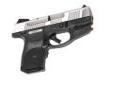 "
Crimson Trace LG-449H Ruger SR-9c
For personal defense or as a trusty law-enforcement backup gun, the Ruger SR9c compact has all of the latest concealed carry safety features, so it only makes sense for it to have the most modern laser sighting system