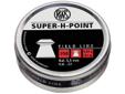 A quality field line airgun pellet, the RWS Super-H-Point pellet has a quick energy release which offers exceptional frontal deformation and strong penetration in a hollow point design. The Super-H-Point is a great small game hunting pellet for pellet