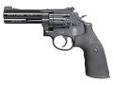 "
Umarex USA 2255000 S&W 586 -.177 Caliber 4"" Barrel
The Smith & Wesson CO2 pellet revolvers are complete duplicates of the legendary Smith & Wesson 357 in both weight and handling. With a 10-shot magazine that swings out for easy and realistic loading