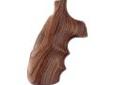 "
Hogue 25600 S&W N Frame Round Butt Grips Kingwood
Hogue Fancy Hardwood grips are some of the finest grips available. They are precision inletted on modern computerized machinery, then hand finished on actual factory frames to assure proper fit. Grips
