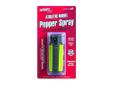 Sabre Jogger Spray 1.8oz Red Pepper & UV Dye Fluorescent. Running, cycling or maybe both today? Doesnt matter, you need protection. SABRE REDs DUATHLETE Pepper Spray straps onto your bicep to protect you whether on foot or two wheels! The adjustable arm