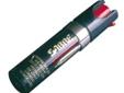 Sabre Pocket Spray .75oz Red Pepper, CS Tear Gas & UV Dye. The Pocket Unit with Clip is a very compact canister with Clip to increase accessibility. This is the preferred option for the non-key chain user. It also provides an option for not wishing to