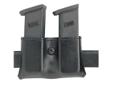 Finish/Color: BlackFit: Double Stack Double MagType: Mag Pouch
Manufacturer: Safariland
Model: 079-53-13
Condition: New
Availability: In Stock
Source: