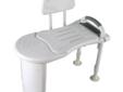 Designed to support individuals weighing up to 250 pounds who have a difficult time standing, balancing, or moving, the Safety First S1F566W Designer Transfer Bench provides a long, sturdy seat that enables users to transfer in and out of the tub or