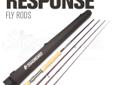 New for 2013, the Sage Response Series Fly Rods take the design of the proven favorite Flight series of previous years and add a more advanced taper and higher-modulus graphite blank construction, resulting in a fast action family of rods with notably