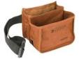 "
Champion Traps and Targets 45855 Sage Shell Pouch Leather, Double
Trapshooting Shell Pouch-double box leather
These convenient and comfortable pouches belt snugly on your hip, allowing for easy access to shells and providing ample room to store empty